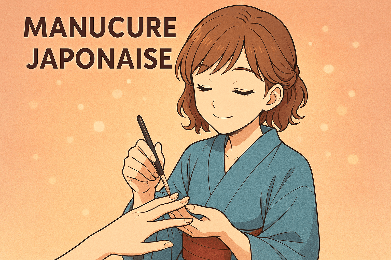 🌸 La Manucure Japonaise : le secret des ongles naturels et éclatants